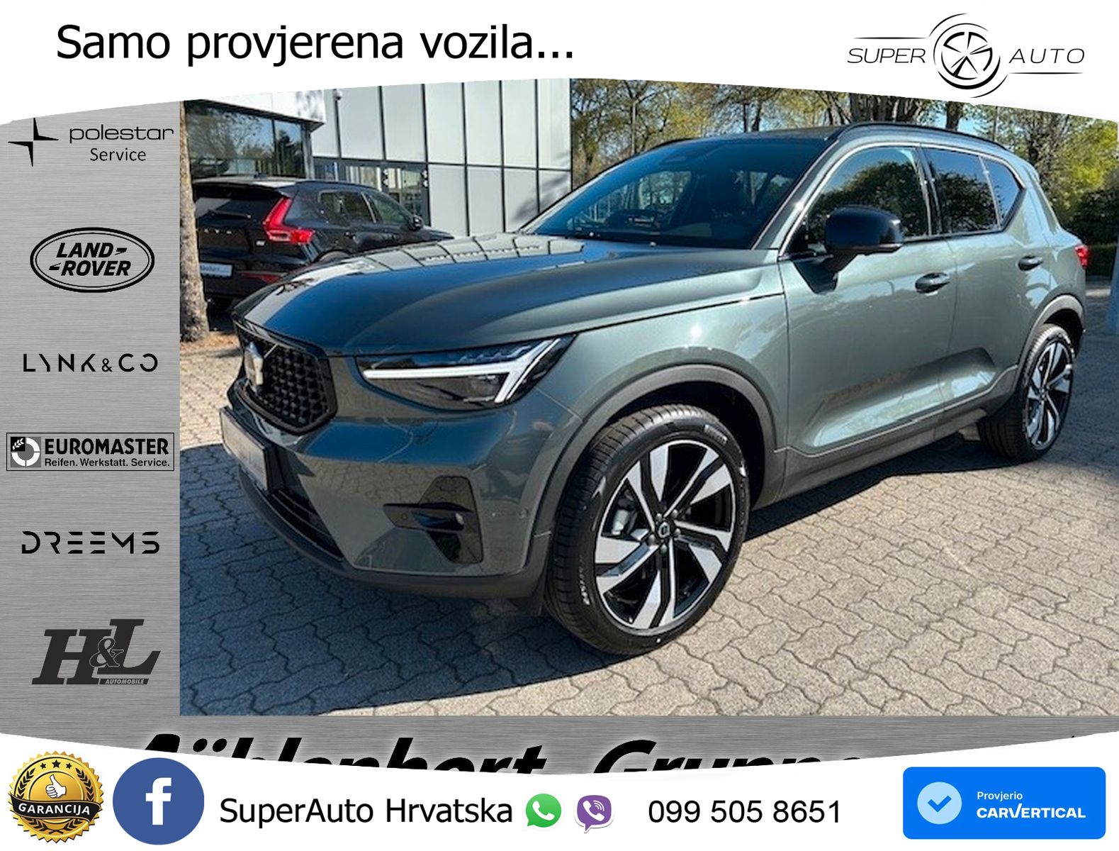 Volvo XC40 2.0 B4 197 KS Automatic ACC+GR SJED+360+PANO
