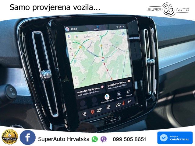 Volvo XC40 2.0 B4 197 KS Automatic ACC+GR SJED+360+PANO