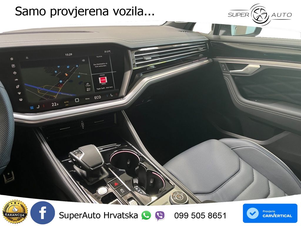 Volkswagen Touareg 3.0 V6 TDI (286 KS) 4MOTION Tiptronic ZRAČNI+ACC+GR SJED+KAM+PANO