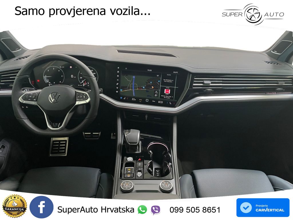 Volkswagen Touareg 3.0 V6 TDI (286 KS) 4MOTION Tiptronic ZRAČNI+ACC+GR SJED+KAM+PANO