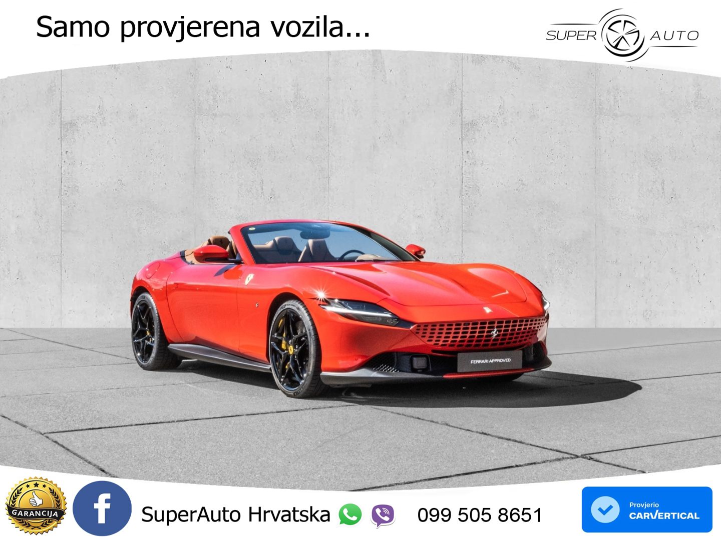 Ferrari Roma 3.9 V8 (620 KS) DCT