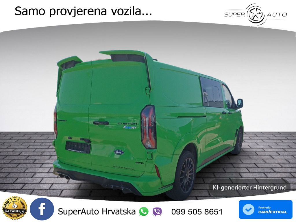 Ford Transit Custom Doka MS-RT L2 AWD NAVI AHK LED 170 KS