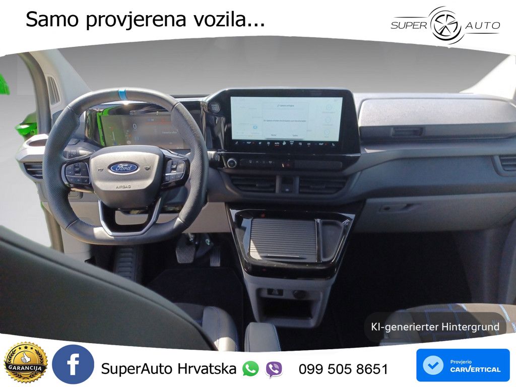 Ford Transit Custom Doka MS-RT L2 AWD NAVI AHK LED 170 KS