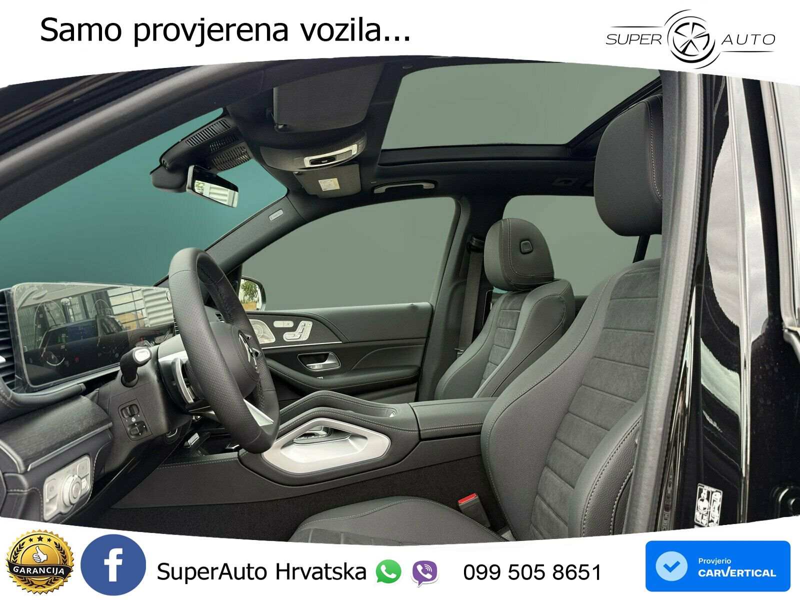 Mercedes GLE 450d (367 KS) EQ Boost 4MATIC 9G-TRONIC AMG ZRAČNI+ACC+GR SJED+KAM+PANO