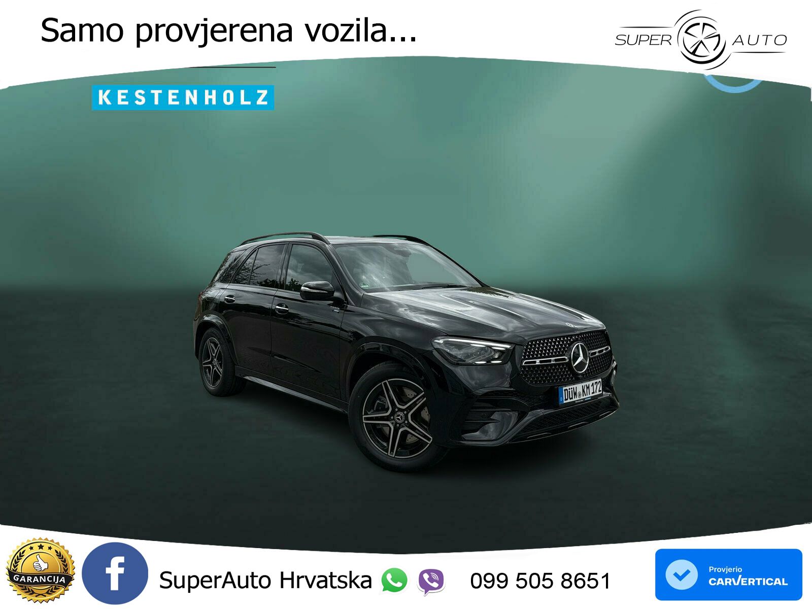 Mercedes GLE 450d (367 KS) EQ Boost 4MATIC 9G-TRONIC AMG ZRAČNI+ACC+GR SJED+KAM+PANO
