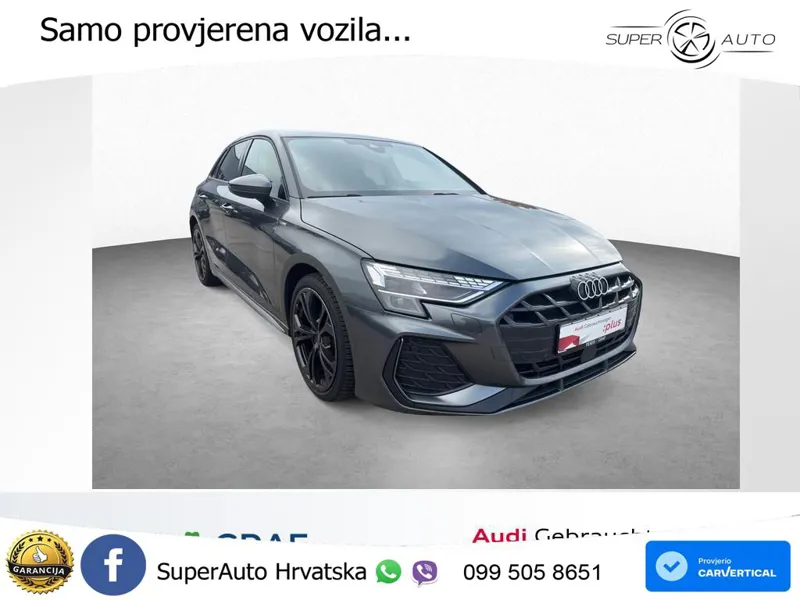 Audi A3 35 TFSI (150 KS) S tronic S line LED+GR SJED+ACC