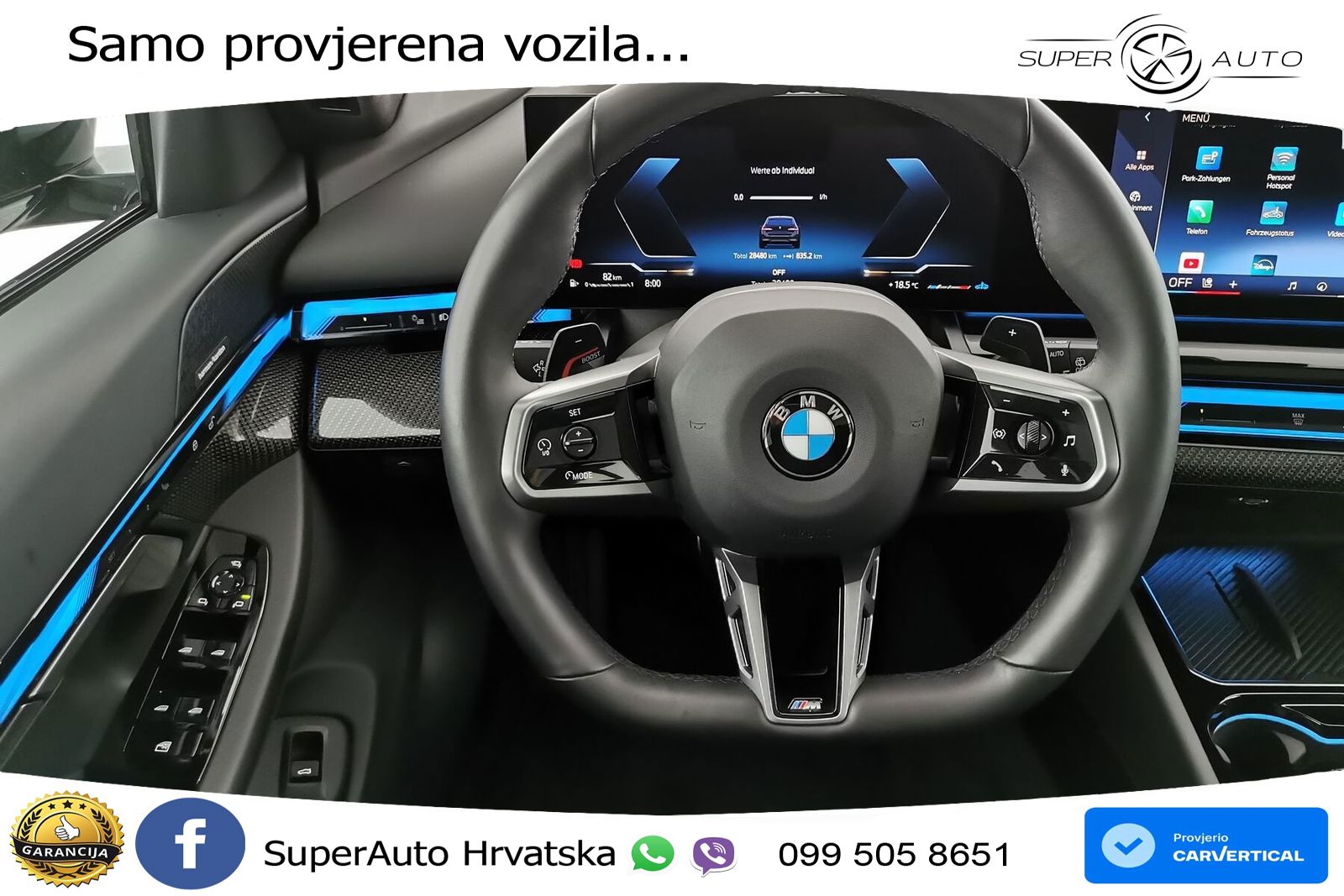 BMW 520d Touring (197 KS) xDrive Steptronic M Sport ACC+HEAD+4xGR SJED+360+PANO
