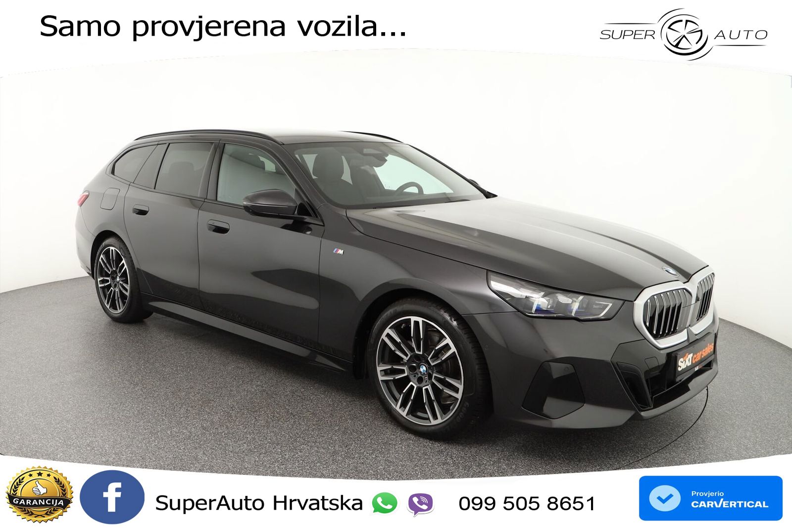 BMW 520d Touring (197 KS) xDrive Steptronic M Sport ACC+HEAD+4xGR SJED+360+PANO