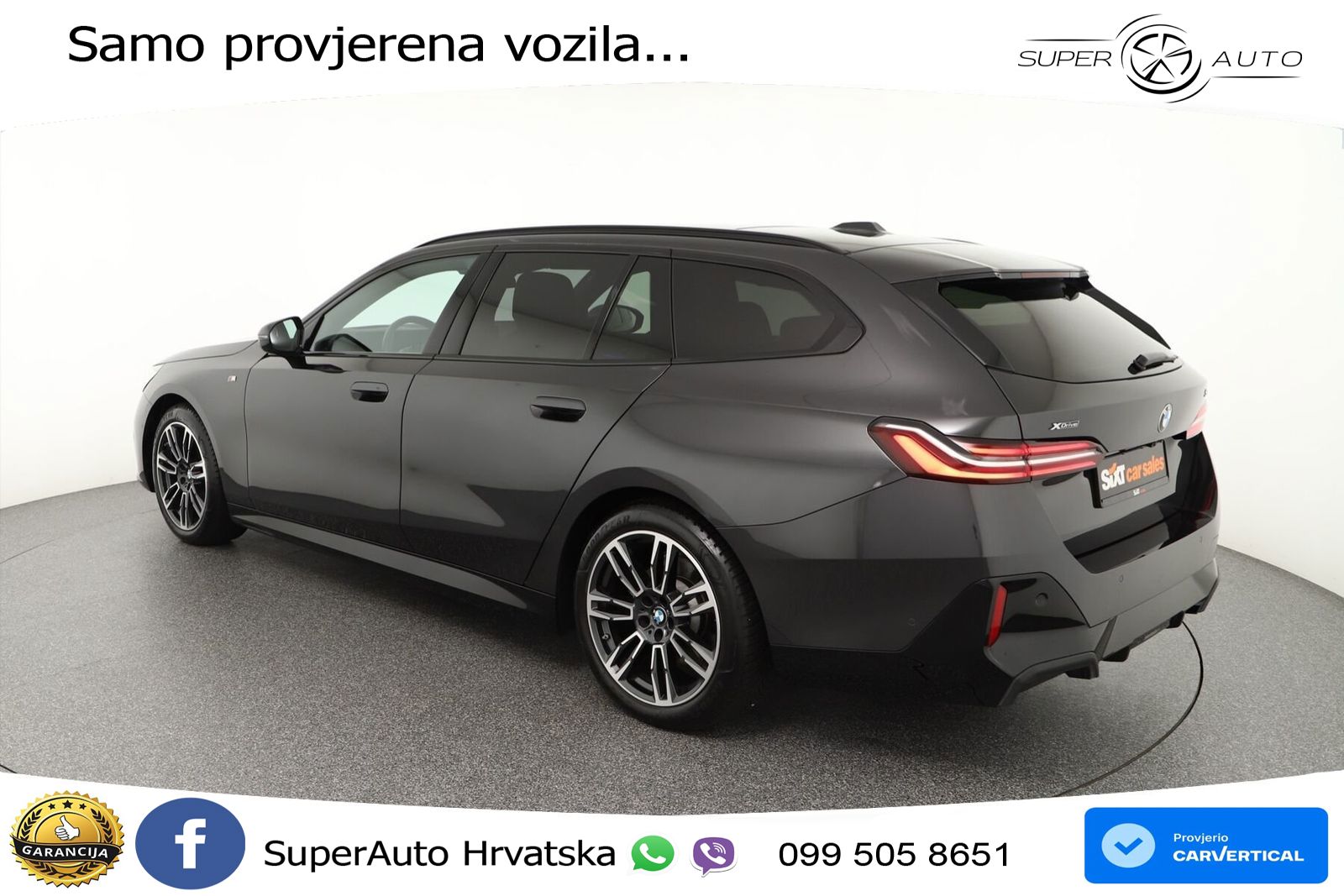 BMW 520d Touring (197 KS) xDrive Steptronic M Sport ACC+HEAD+4xGR SJED+360+PANO