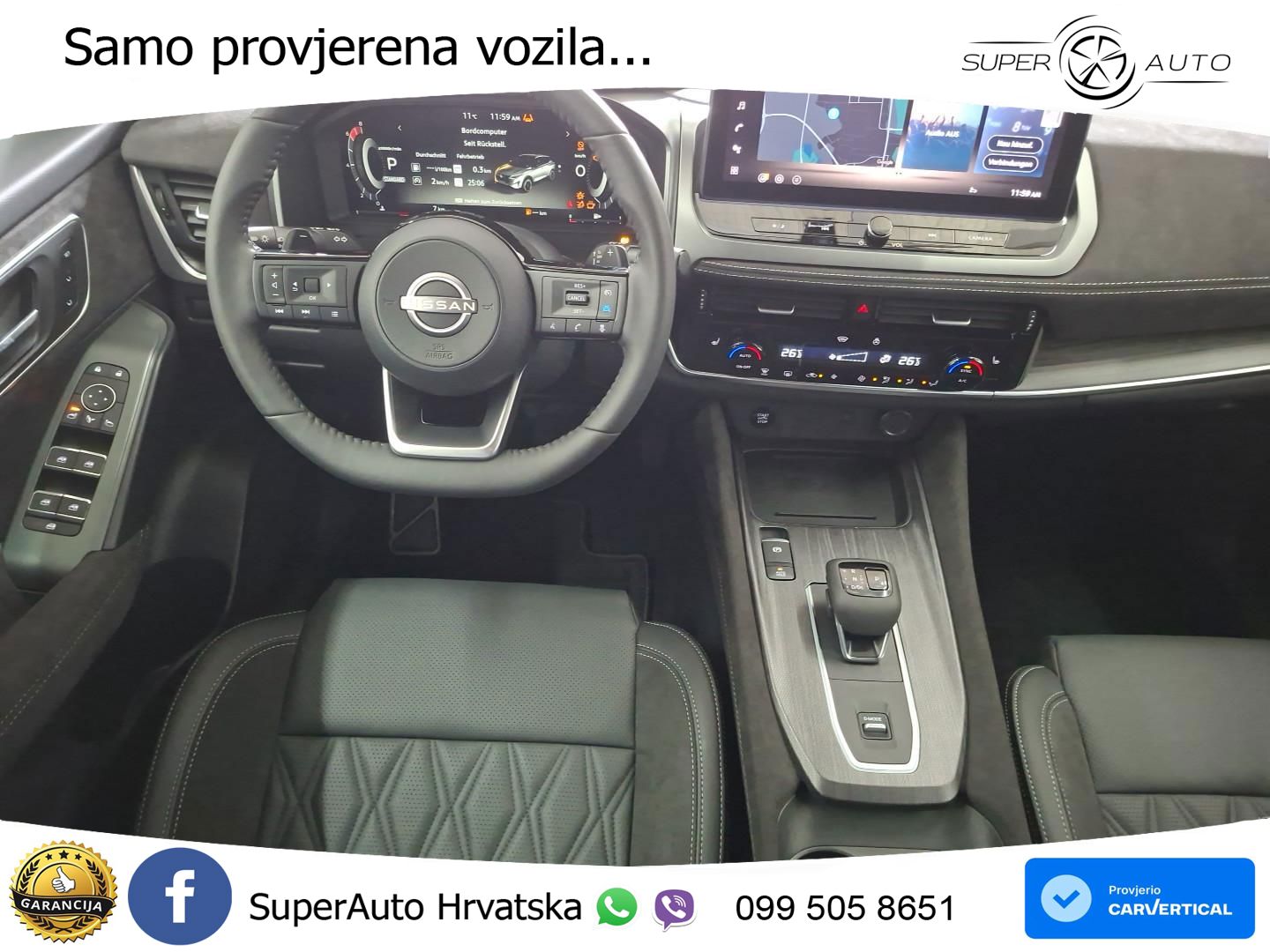 Nissan Qashqai 1.3 DIG-T (158 KS) Xtronic Tekna LED+GR SJED+ACC
