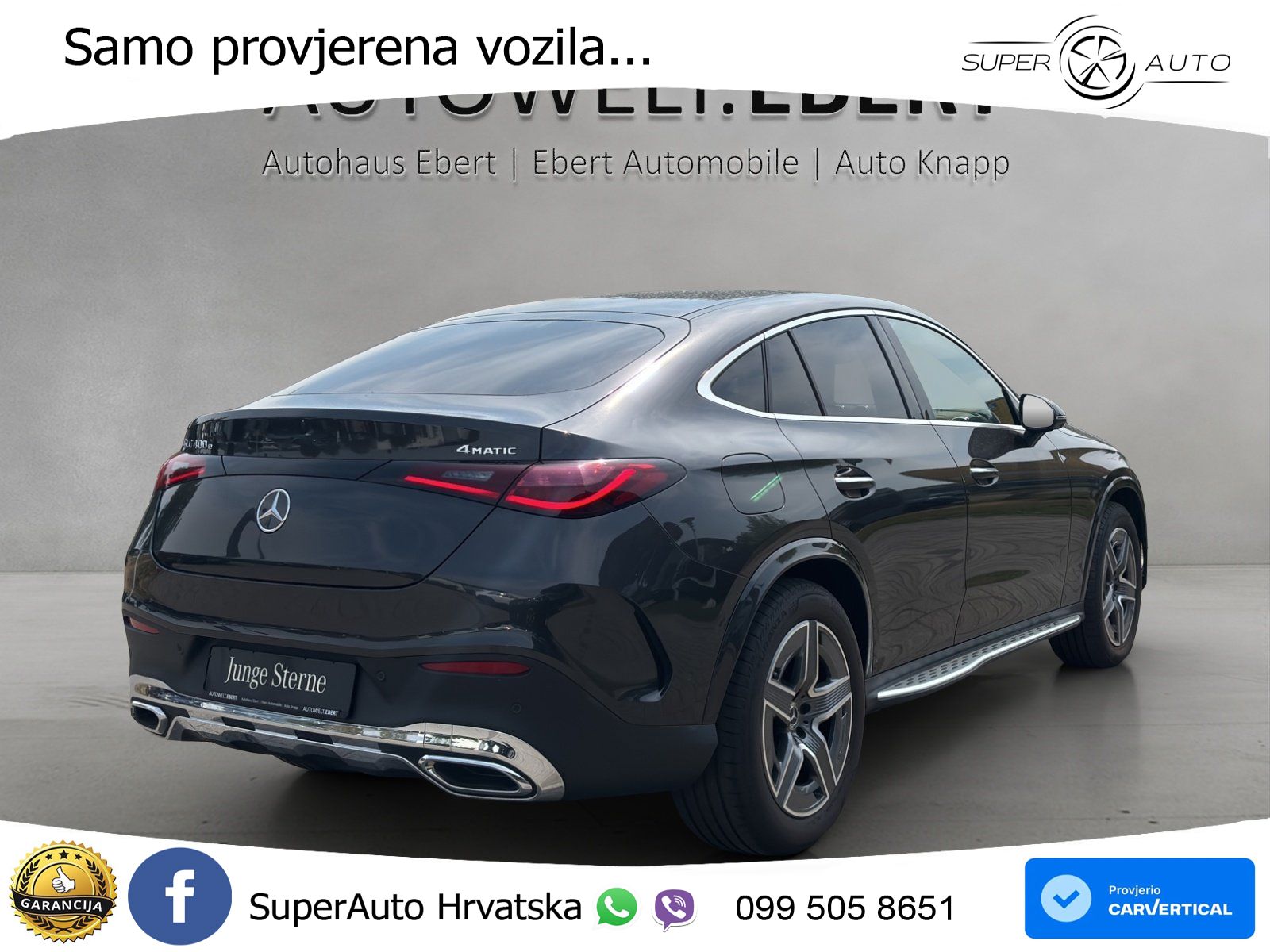 Mercedes GLC Coupe 400e (381 KS) 4MATIC 9G-TRONIC AMG ZRAČNI+ACC+GR SJED+360