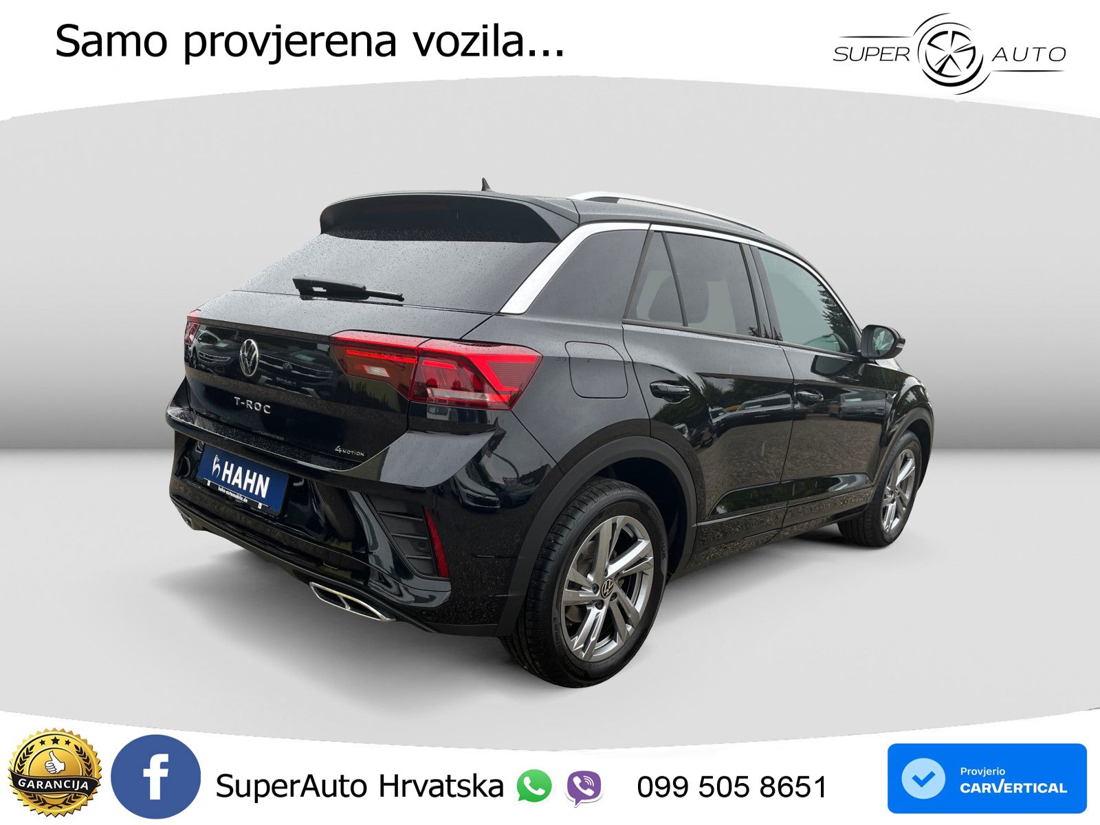 Volkswagen T-Roc I 2.0 TSI (190 KS) 4M DSG LED+GR SJED+ACC