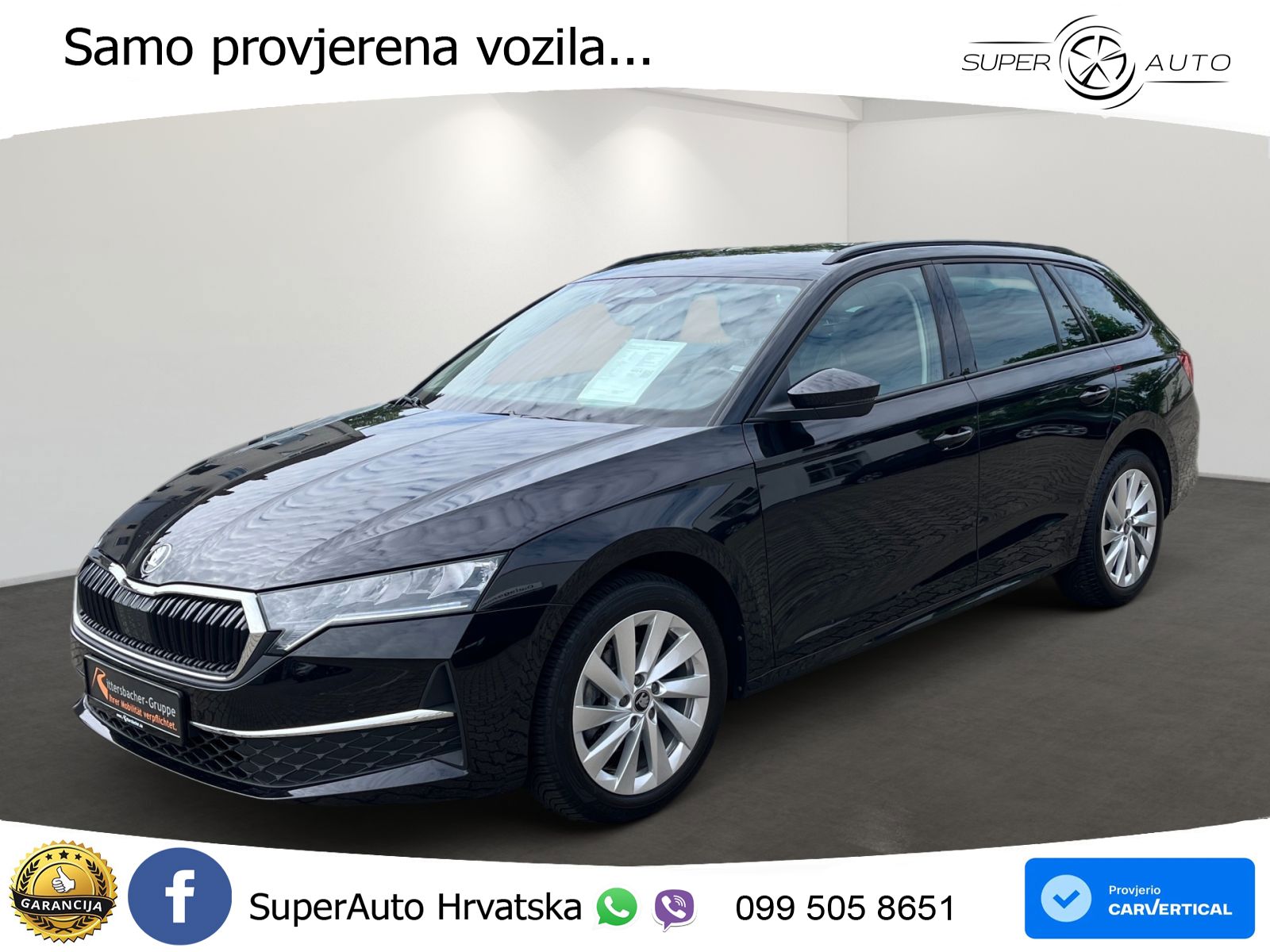 Škoda Octavia Combi 2.0 TDI (150 KS) DSG Selection LED+GR SJED+ACC