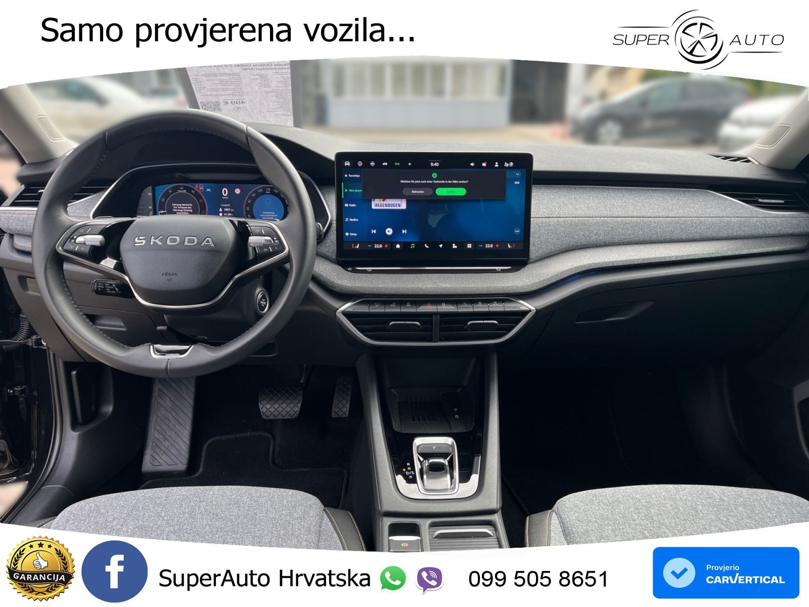 Škoda Octavia Combi 2.0 TDI (150 KS) DSG Selection LED+GR SJED+ACC