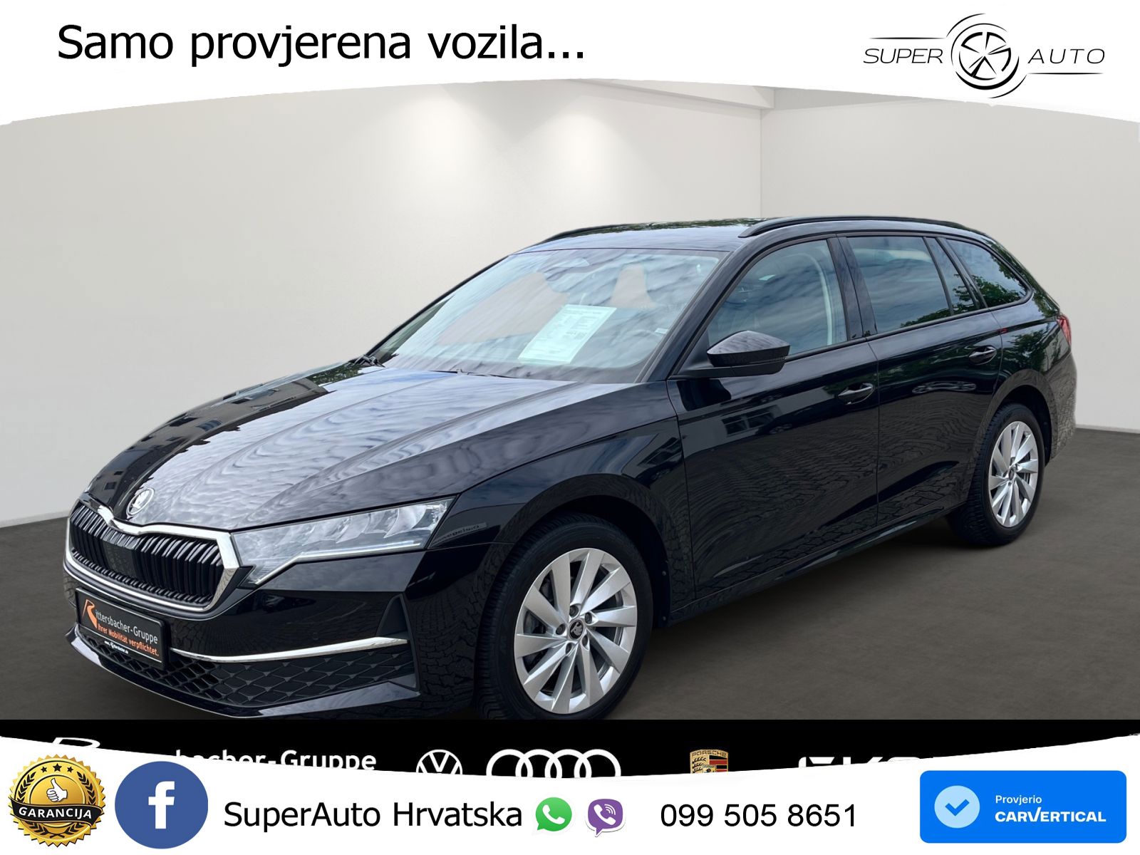 Škoda Octavia Combi 2.0 TDI (150 KS) DSG Selection LED+GR SJED+ACC