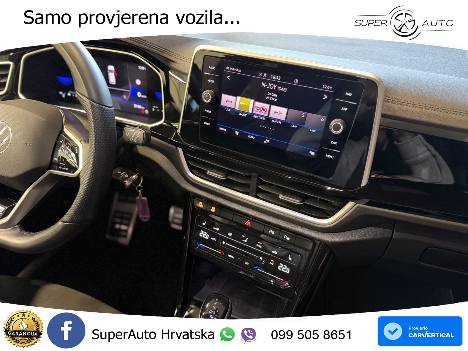 Volkswagen T-Roc 2.0 TDI (150 KS) DSG R-Line LED+GR SJED+ACC