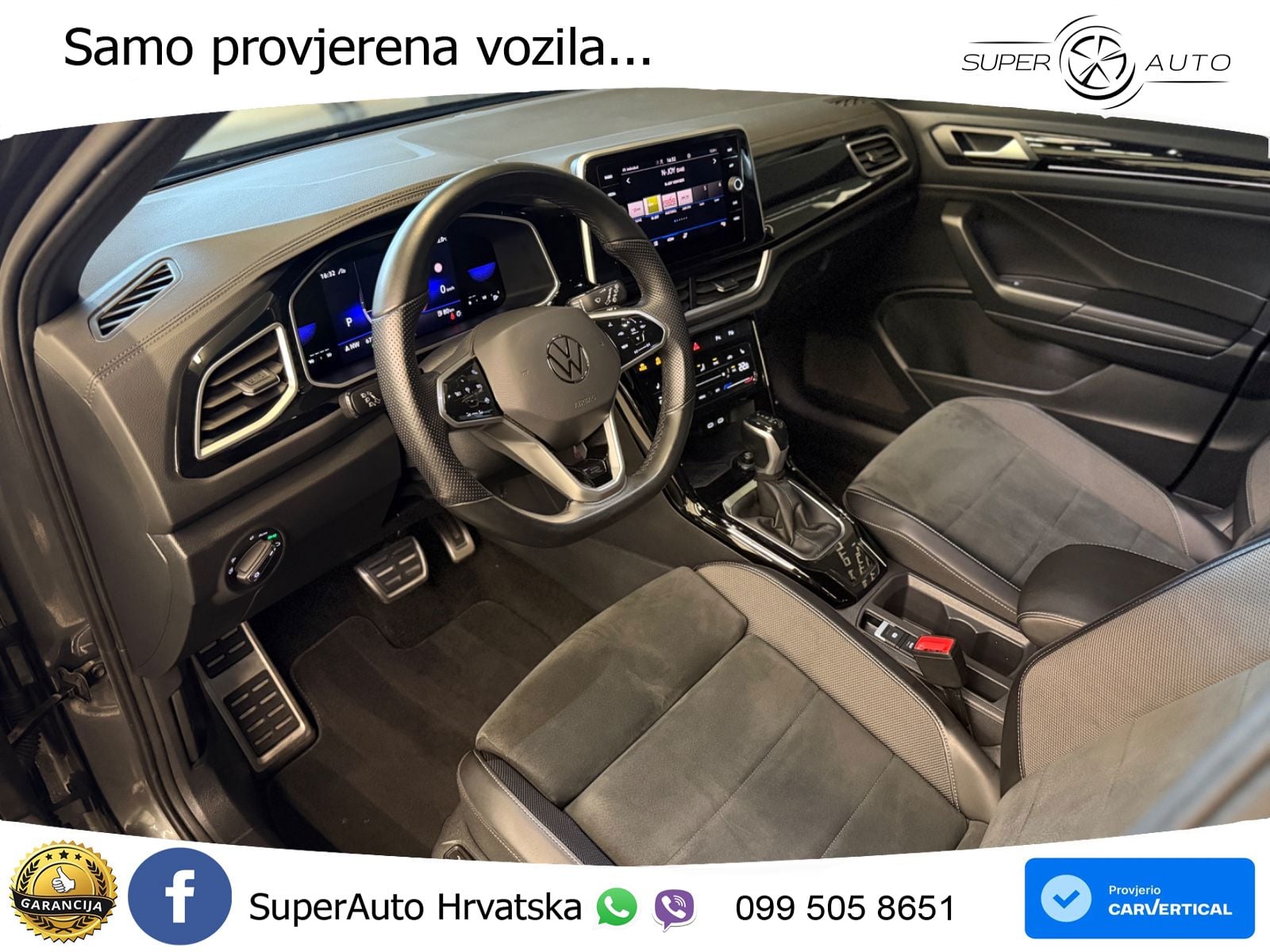 Volkswagen T-Roc 2.0 TDI (150 KS) DSG R-Line LED+GR SJED+ACC