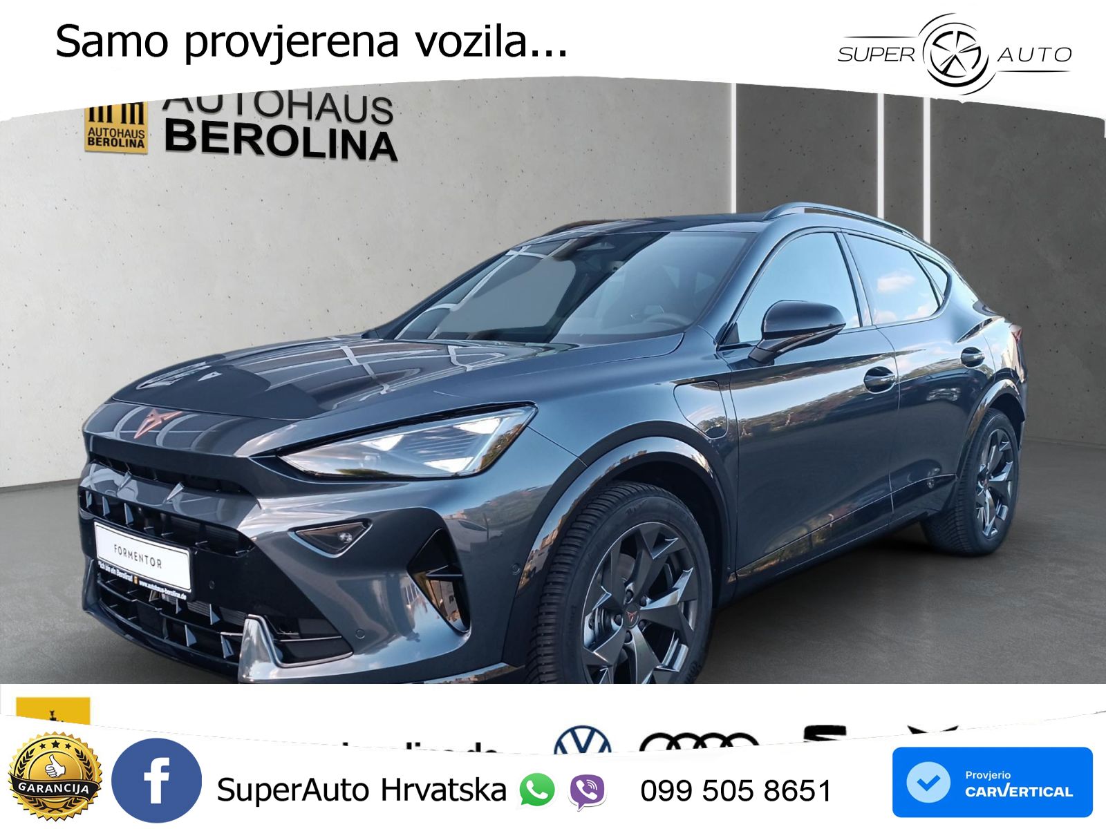 Cupra Formentor 1.5 TSI (204 KS) e-Hybrid DSG LED+GR SJED+ACC