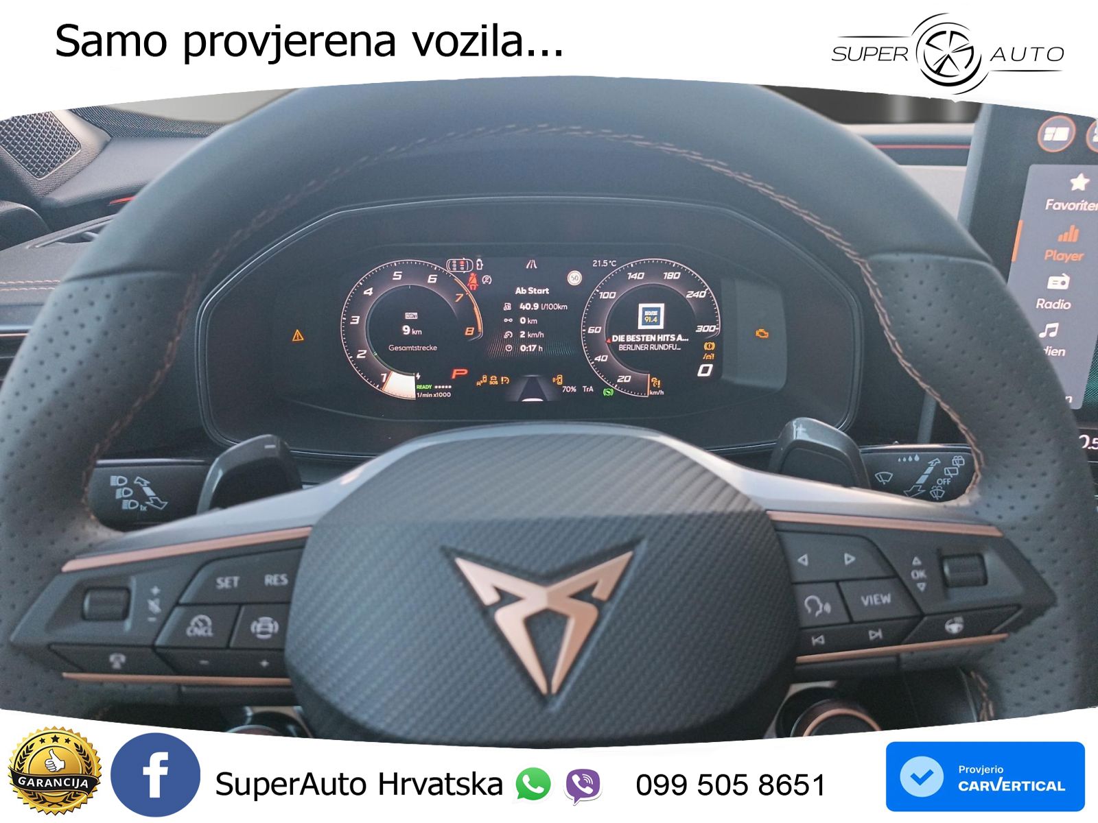 Cupra Formentor 1.5 TSI (204 KS) e-Hybrid DSG LED+GR SJED+ACC