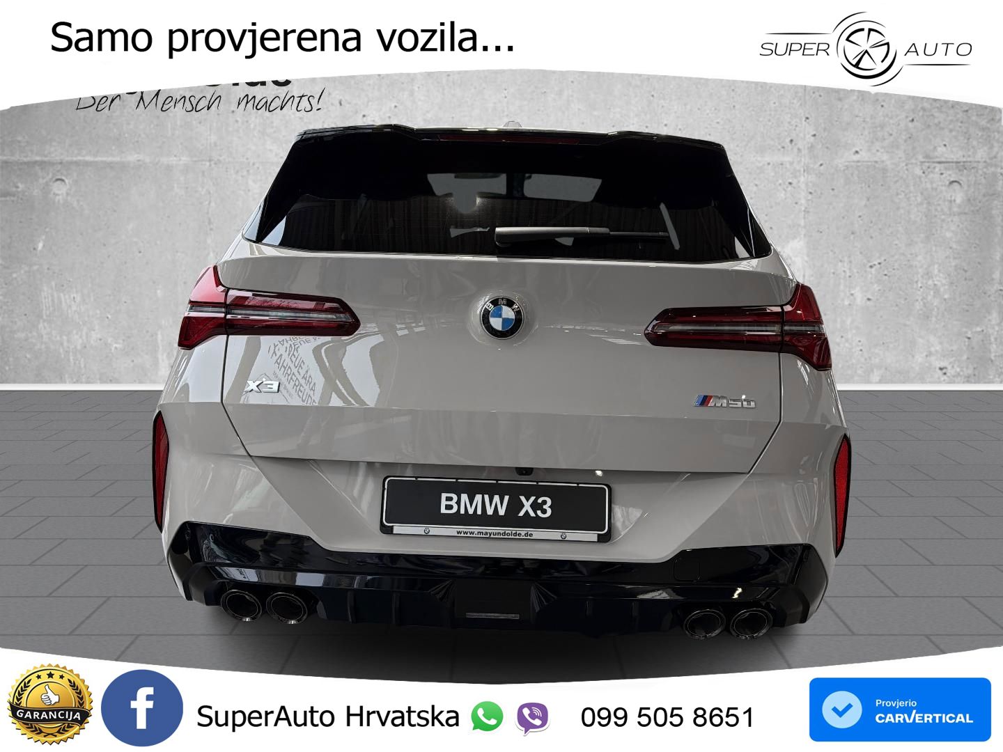 BMW X3 M50 xDrive Steptronic ACC+HEAD+4xGR SJED+360+PANO