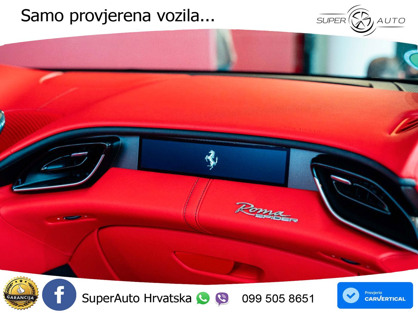 Ferrari Roma Spider 3.9 V8 (620 KS) F1 DCT MATRIX+GR SJED+KAM