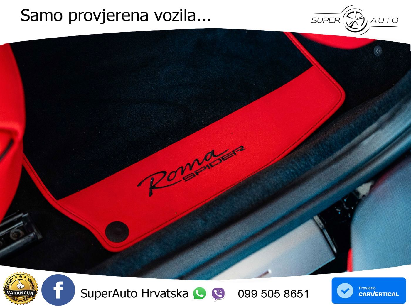 Ferrari Roma Spider 3.9 V8 (620 KS) F1 DCT MATRIX+GR SJED+KAM