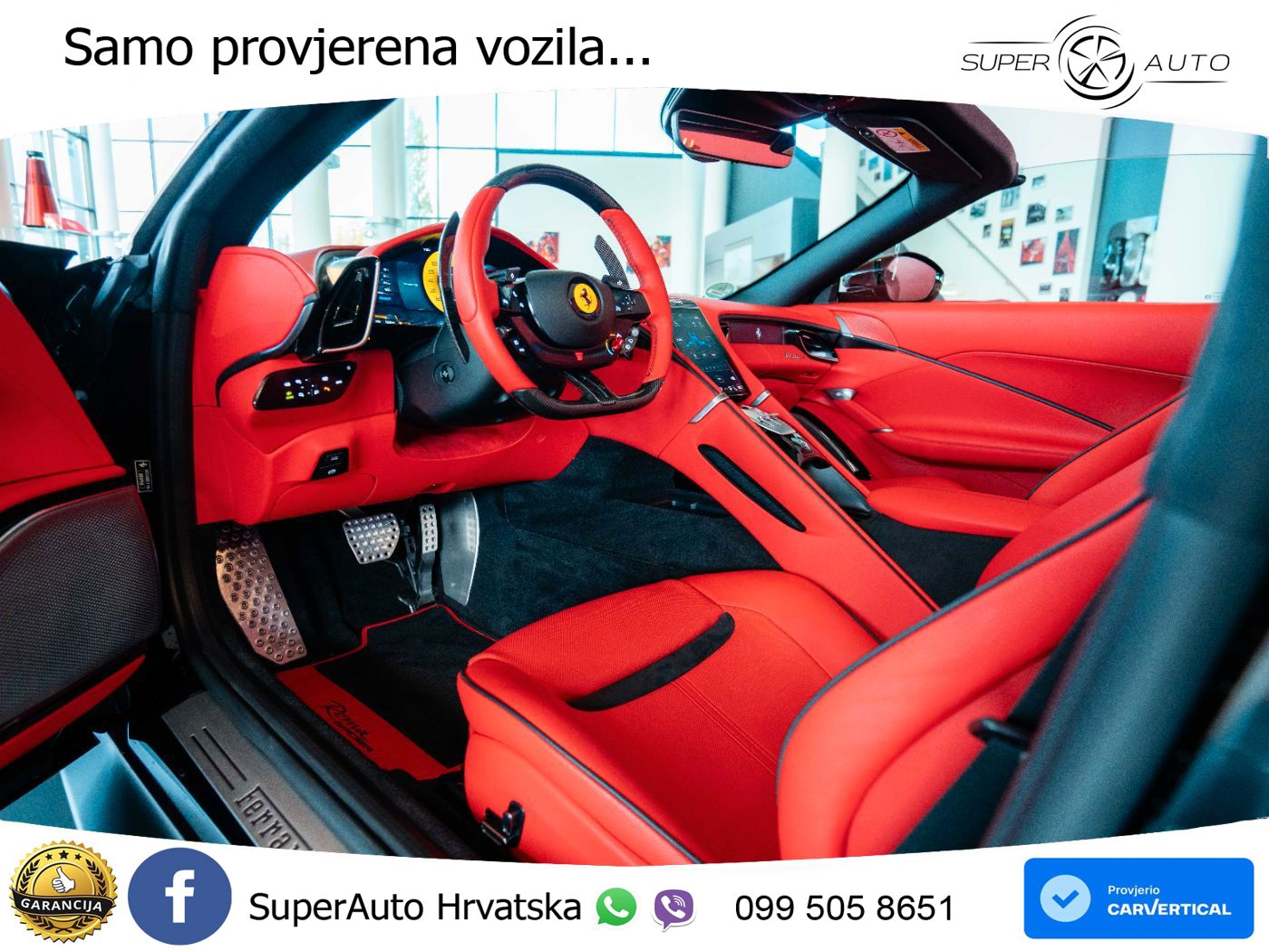 Ferrari Roma Spider 3.9 V8 (620 KS) F1 DCT MATRIX+GR SJED+KAM