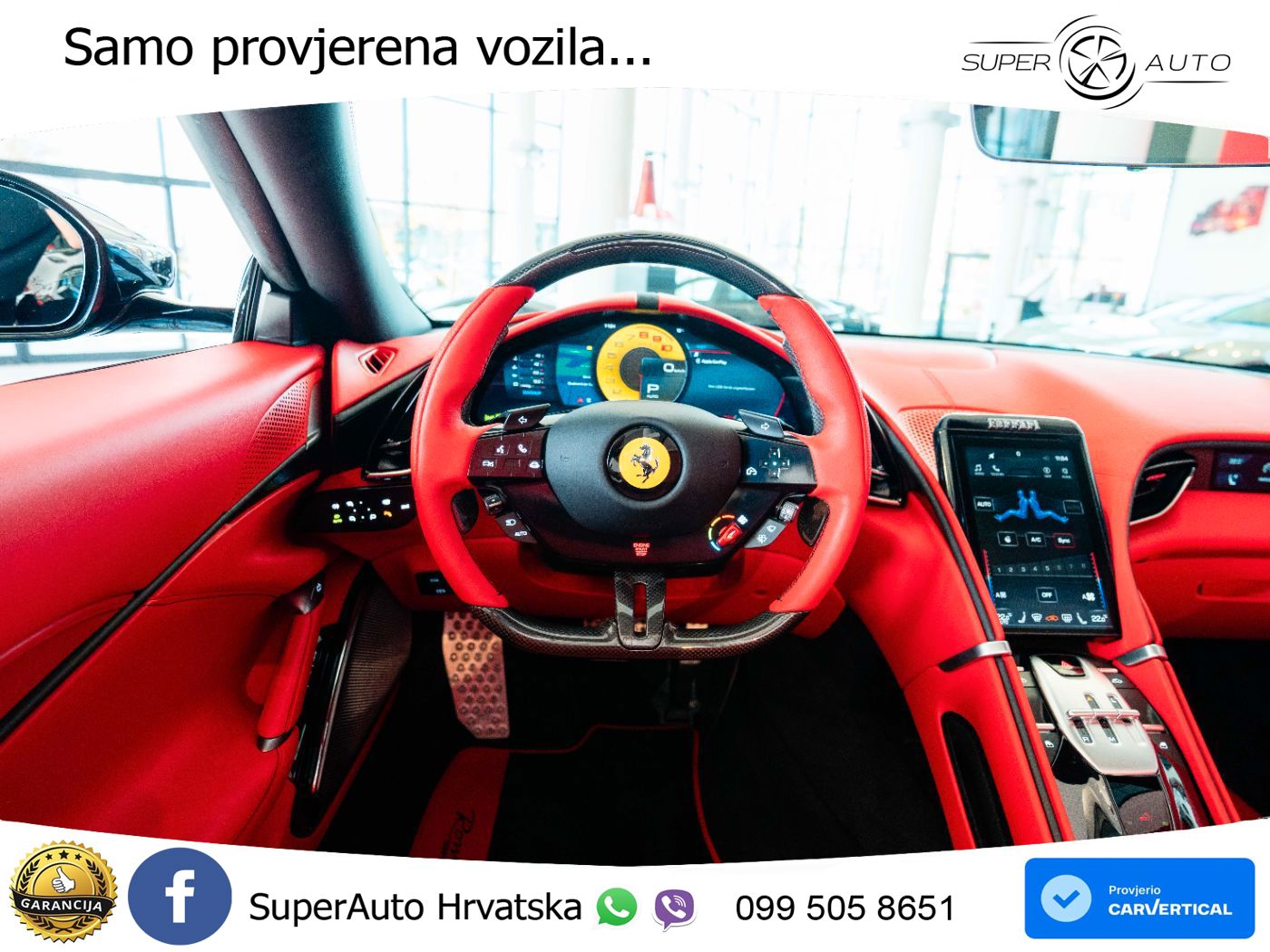 Ferrari Roma Spider 3.9 V8 (620 KS) F1 DCT MATRIX+GR SJED+KAM