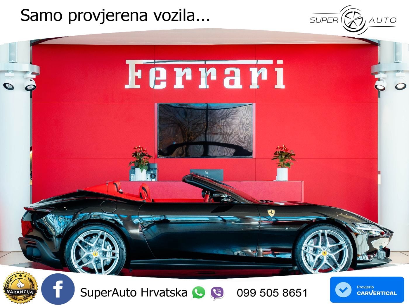 Ferrari Roma Spider 3.9 V8 (620 KS) F1 DCT MATRIX+GR SJED+KAM