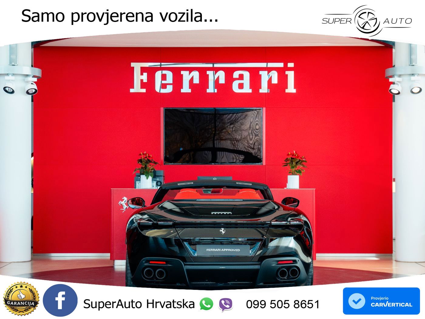 Ferrari Roma Spider 3.9 V8 (620 KS) F1 DCT MATRIX+GR SJED+KAM