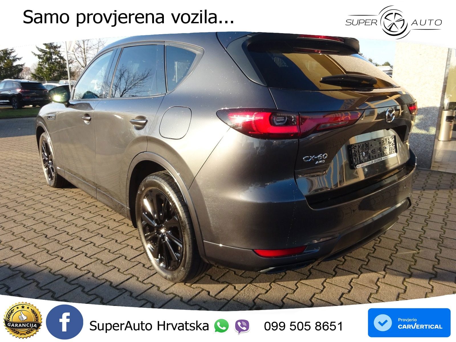 Mazda CX-60 2.5 e-Skyactiv (328 KS) AWD Automatic LED+GR SJED+ACC