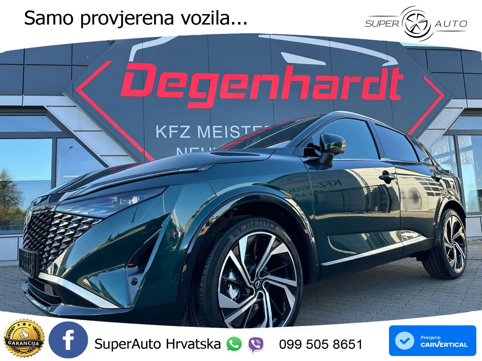 Nissan Qashqai 1.3 DIG-T (158 KS) Xtronic Tekna MATRIX+GR SJED+KAM
