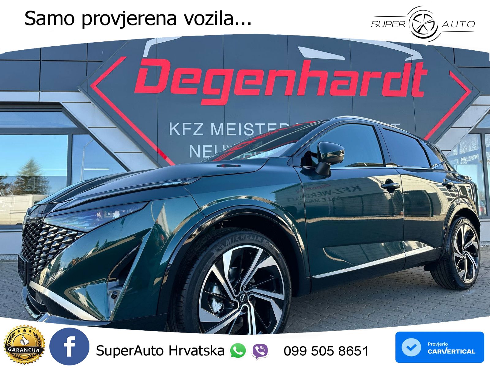 Nissan Qashqai 1.3 DIG-T (158 KS) Xtronic Tekna MATRIX+GR SJED+KAM