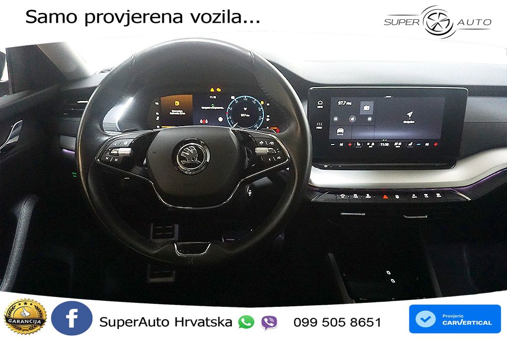 Škoda Octavia Combi 2.0 TDI (150 KS) DSG LED+GR SJED+ACC