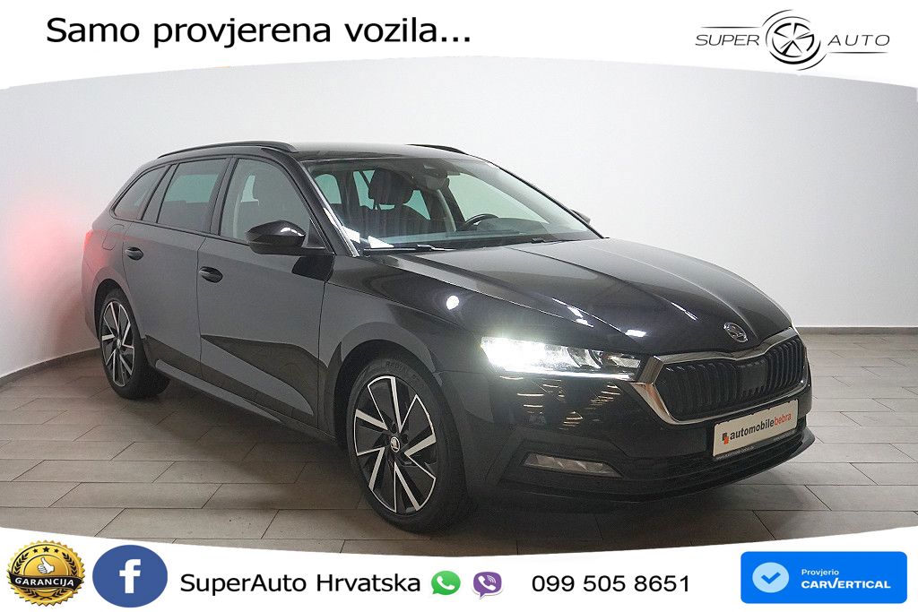 Škoda Octavia Combi 2.0 TDI (150 KS) DSG LED+GR SJED+ACC