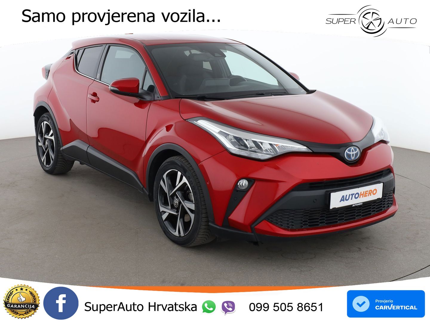 Toyota C-HR 2.0 (184 KS) Hybrid e-CVT Team D LED+GR SJED+ACC