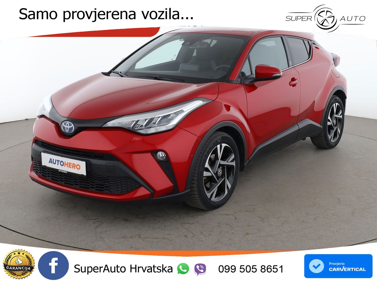 Toyota C-HR 2.0 (184 KS) Hybrid e-CVT Team D LED+GR SJED+ACC