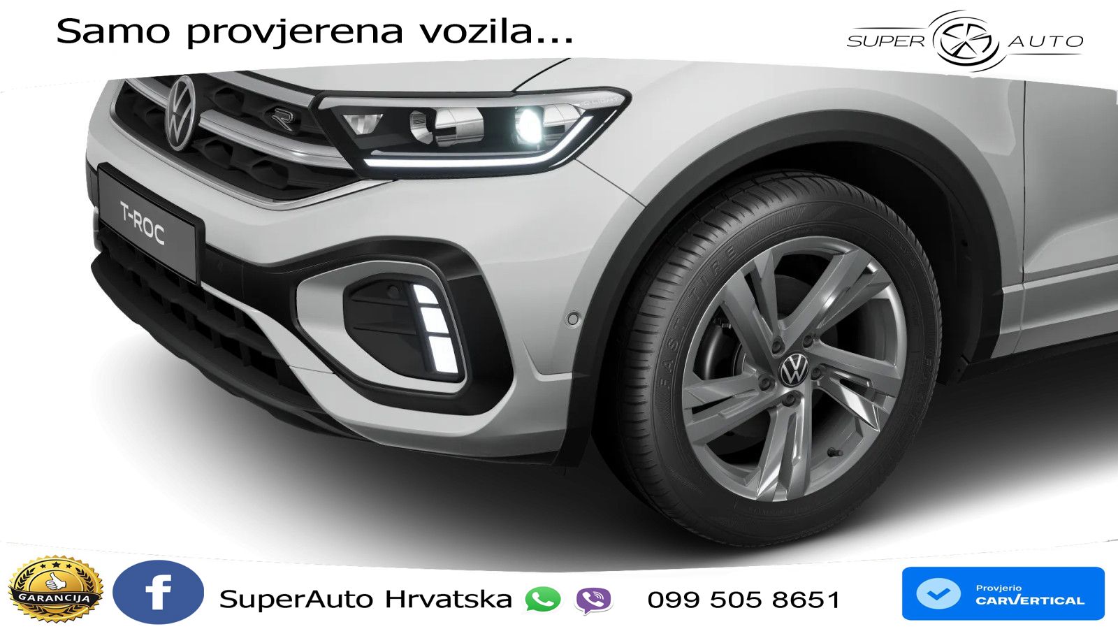 Volkswagen T-Roc 1.5 TSI (150 KS) DSG LED+GR SJED+ACC