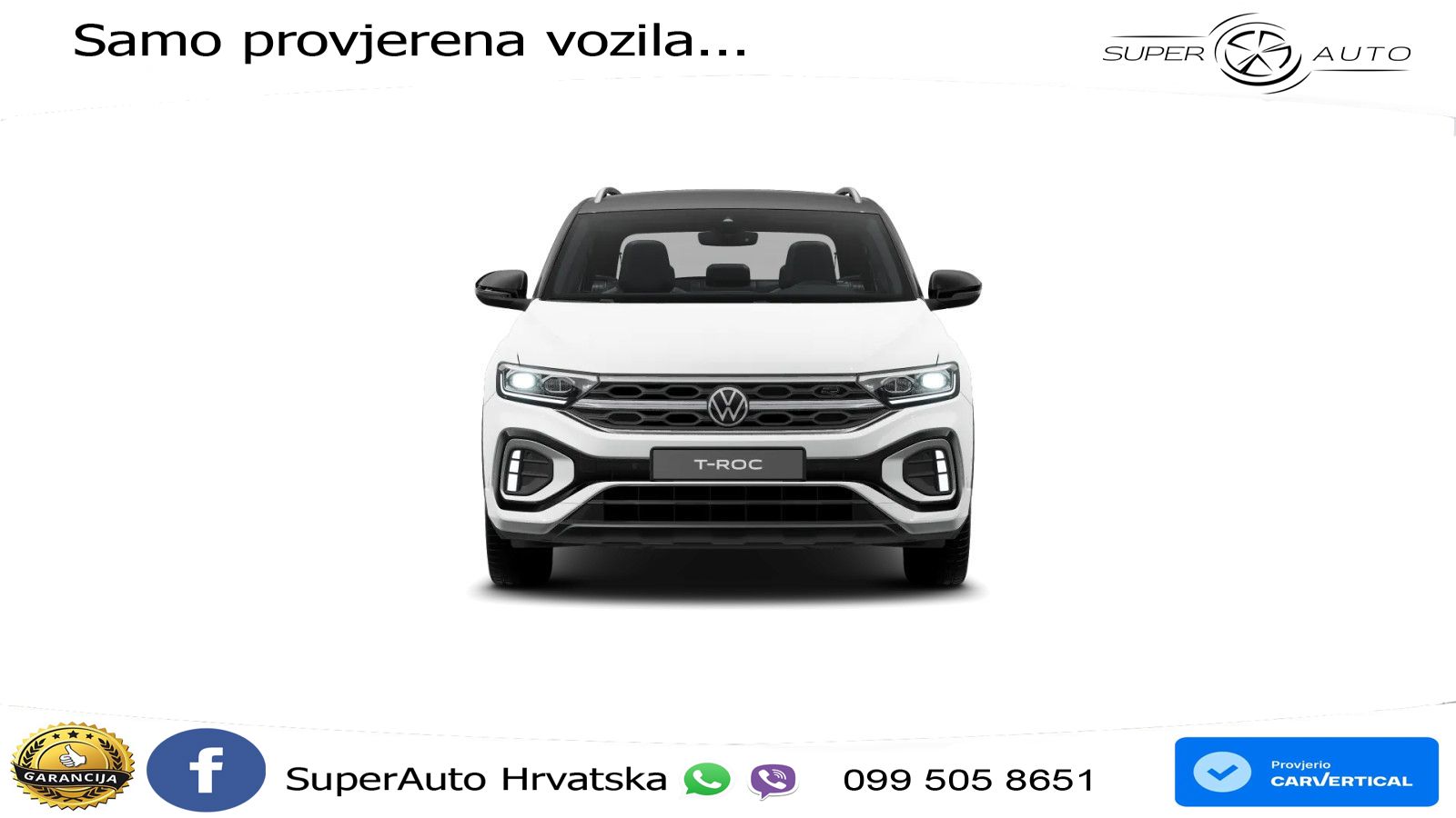 Volkswagen T-Roc 1.5 TSI (150 KS) DSG LED+GR SJED+ACC