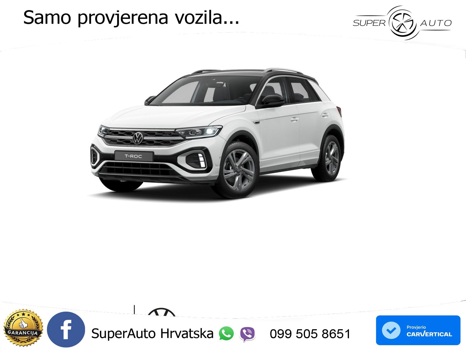 Volkswagen T-Roc 1.5 TSI (150 KS) DSG LED+GR SJED+ACC