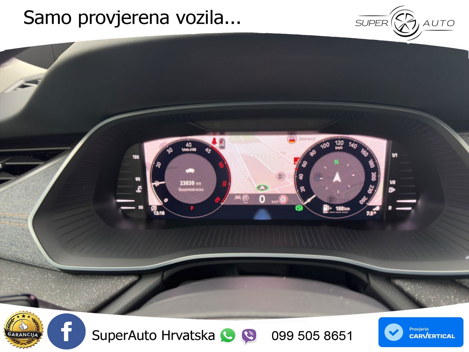 Škoda Octavia Combi 2.0 TDI (150 KS) DSG Selection LED+GR SJED+ACC