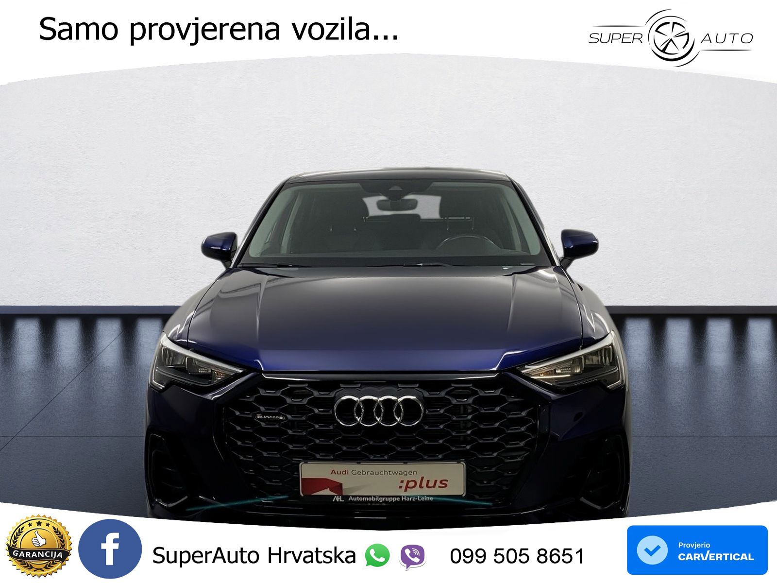 Audi Q3 Sportback 40 TDI (200 KS) quattro S tronic S line LED+GR SJED+ACC