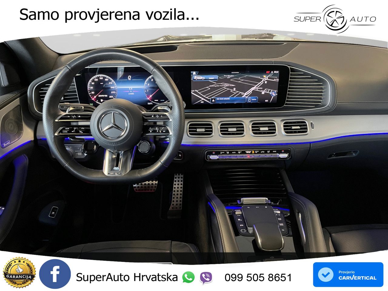Mercedes-Benz GLS AMG GLS 63 V8 EQ Boost 4MATIC+ AMG SPEEDSHIFT TCT 9G LED+GR SJED+ACC