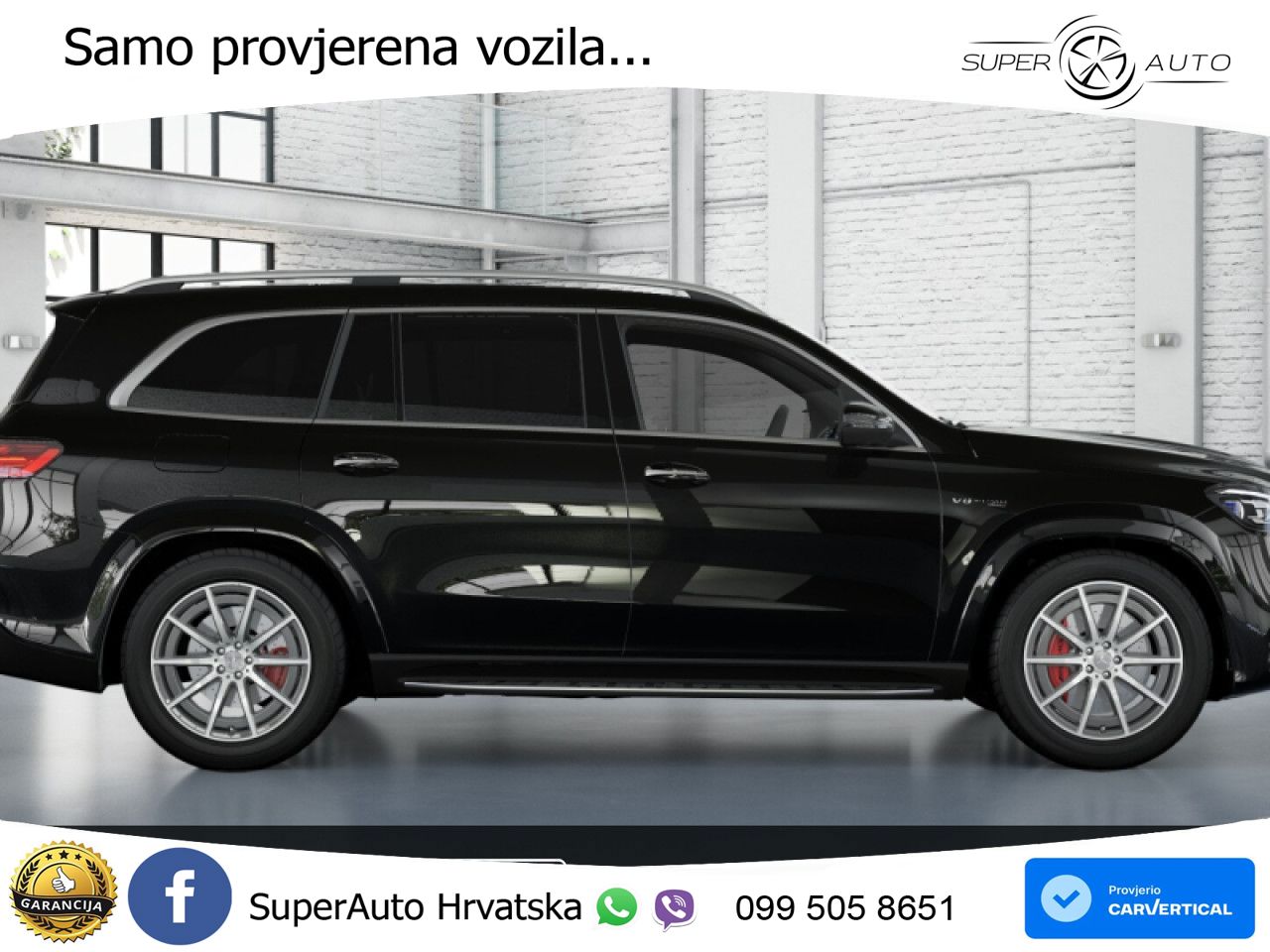 Mercedes-Benz GLS AMG GLS 63 V8 EQ Boost 4MATIC+ AMG SPEEDSHIFT TCT 9G LED+GR SJED+ACC