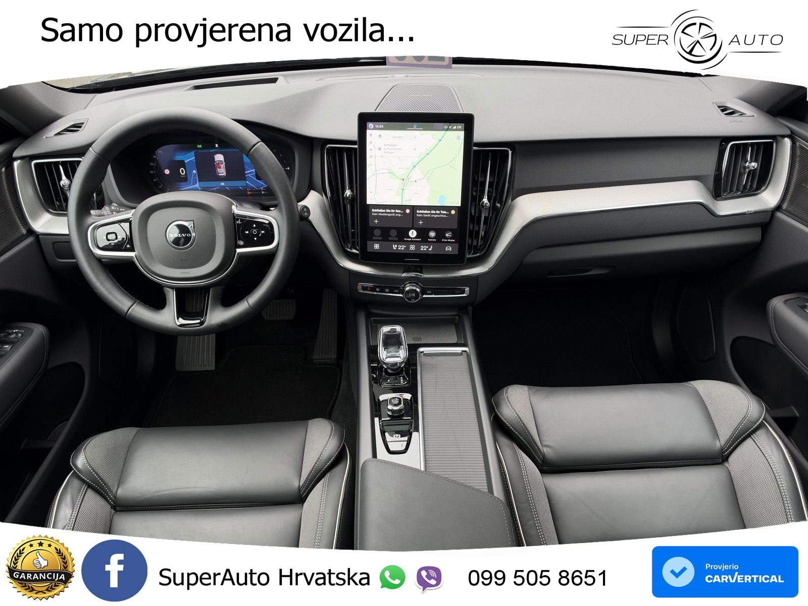 Volvo XC60 T6 AWD Geartronic ACC+HEAD+4xGR SJED+360+PANO