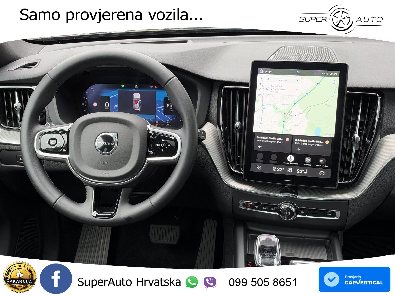 Volvo XC60 T6 AWD Geartronic ACC+HEAD+4xGR SJED+360+PANO