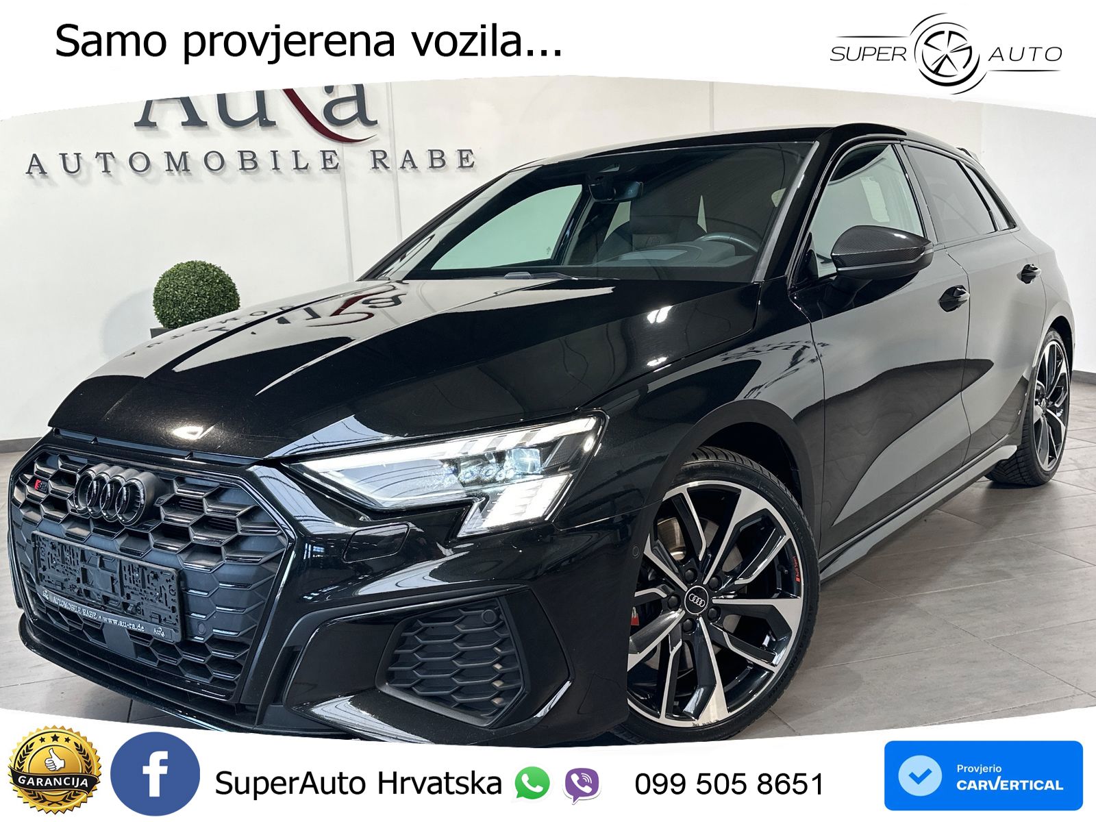 Audi S3 2.0 TFSI (310 KS) quattro S tronic LED+GR SJED+ACC