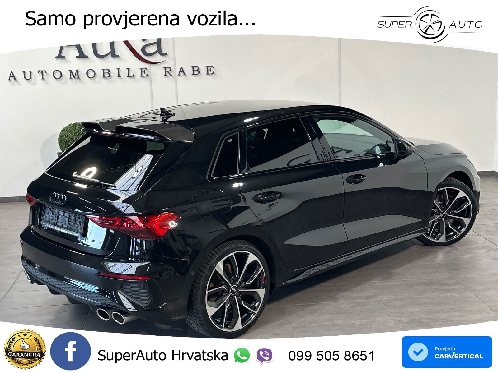 Audi S3 2.0 TFSI (310 KS) quattro S tronic LED+GR SJED+ACC