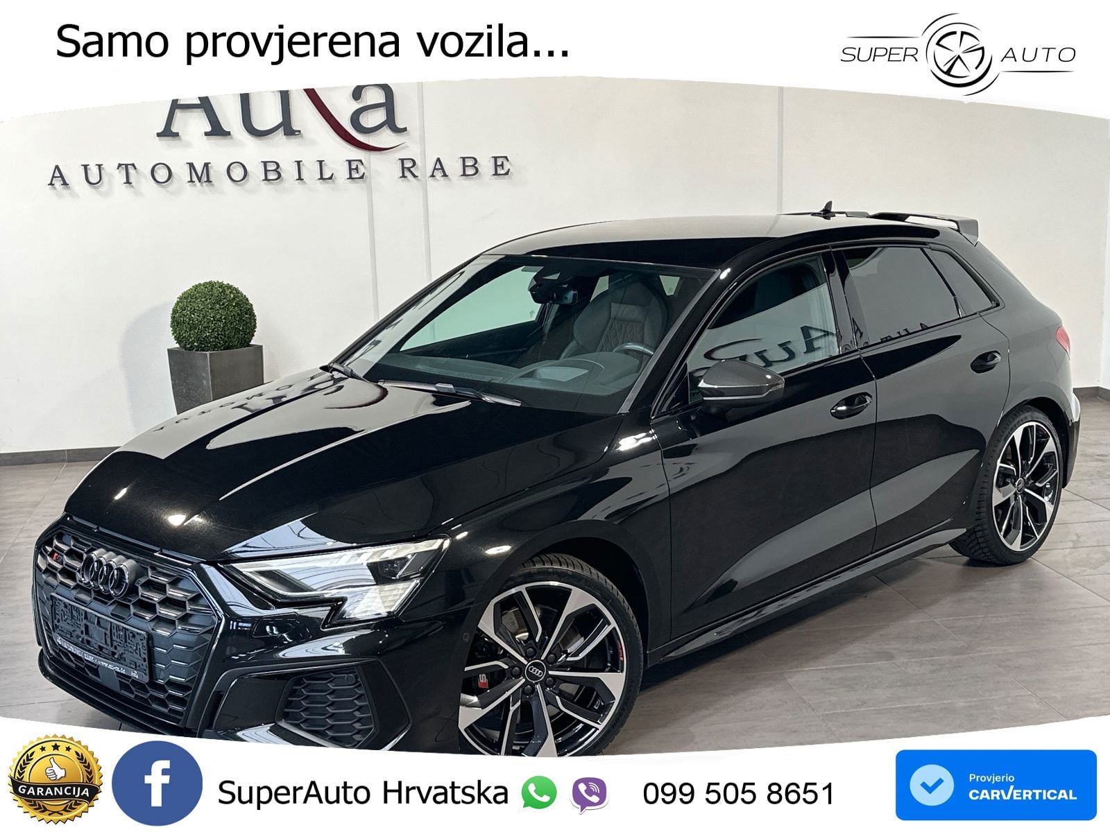 Audi S3 2.0 TFSI (310 KS) quattro S tronic LED+GR SJED+ACC