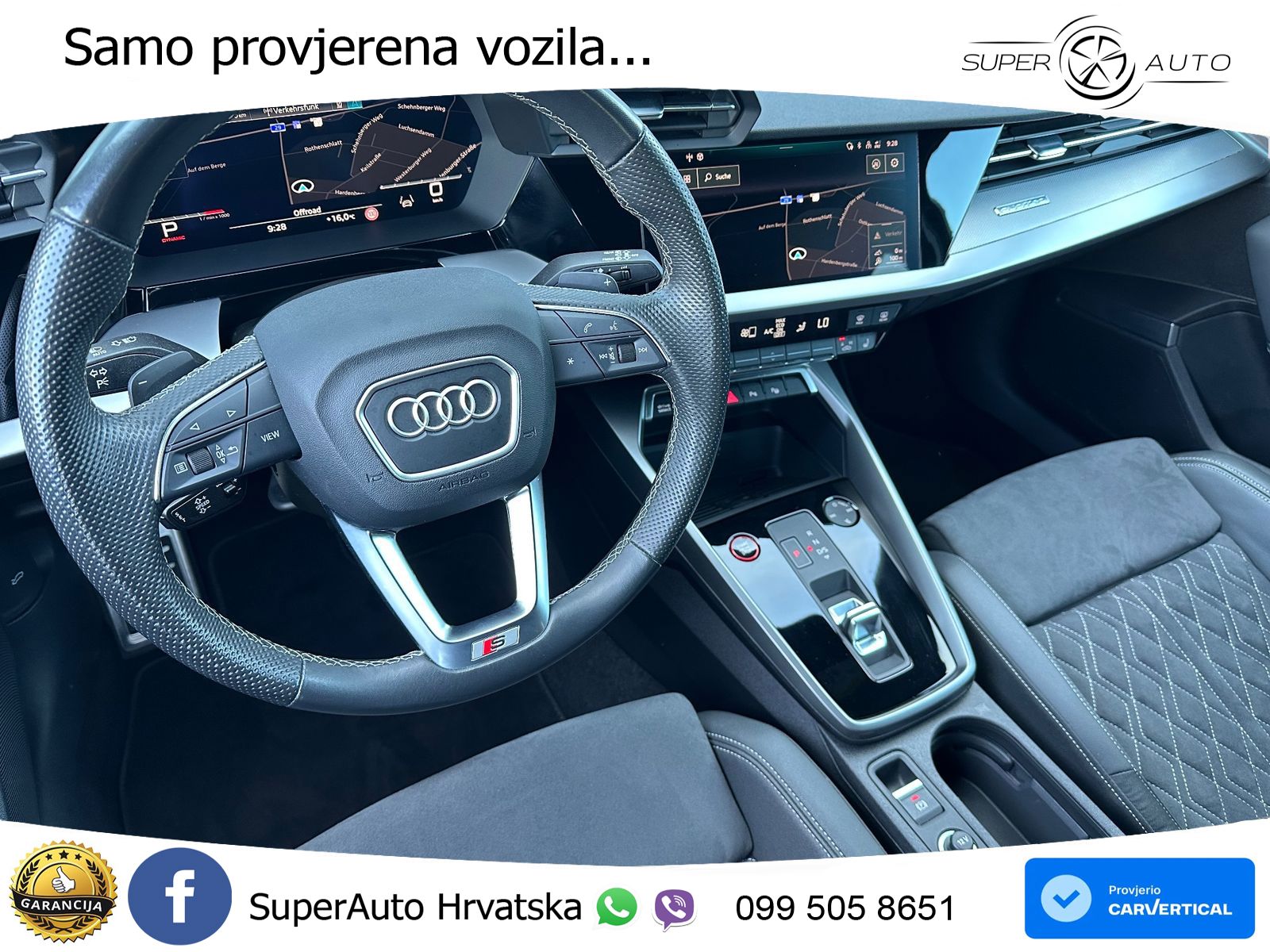 Audi S3 2.0 TFSI (310 KS) quattro S tronic LED+GR SJED+ACC